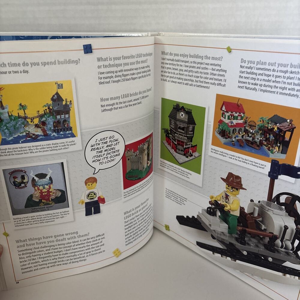 The LEGO Ideas Book Hardcover Unlock your Imagination 500 Ideas - Picture 3 of 5